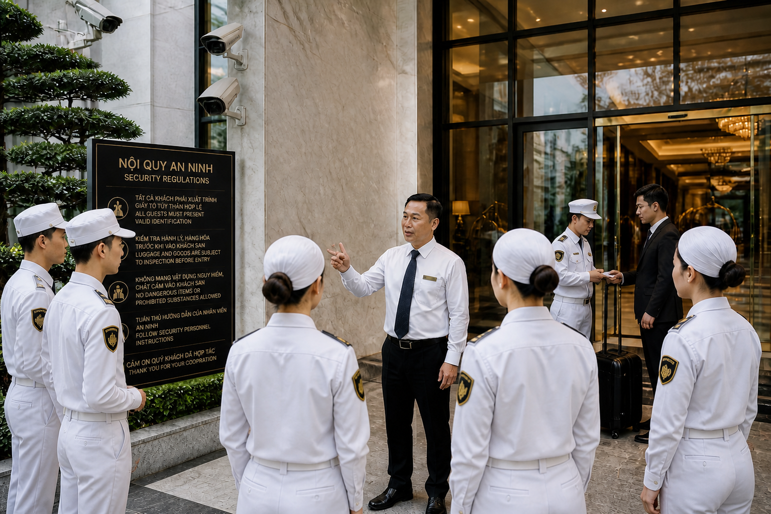 Thực hành Nghiệp vụ An ninh Khách sạn