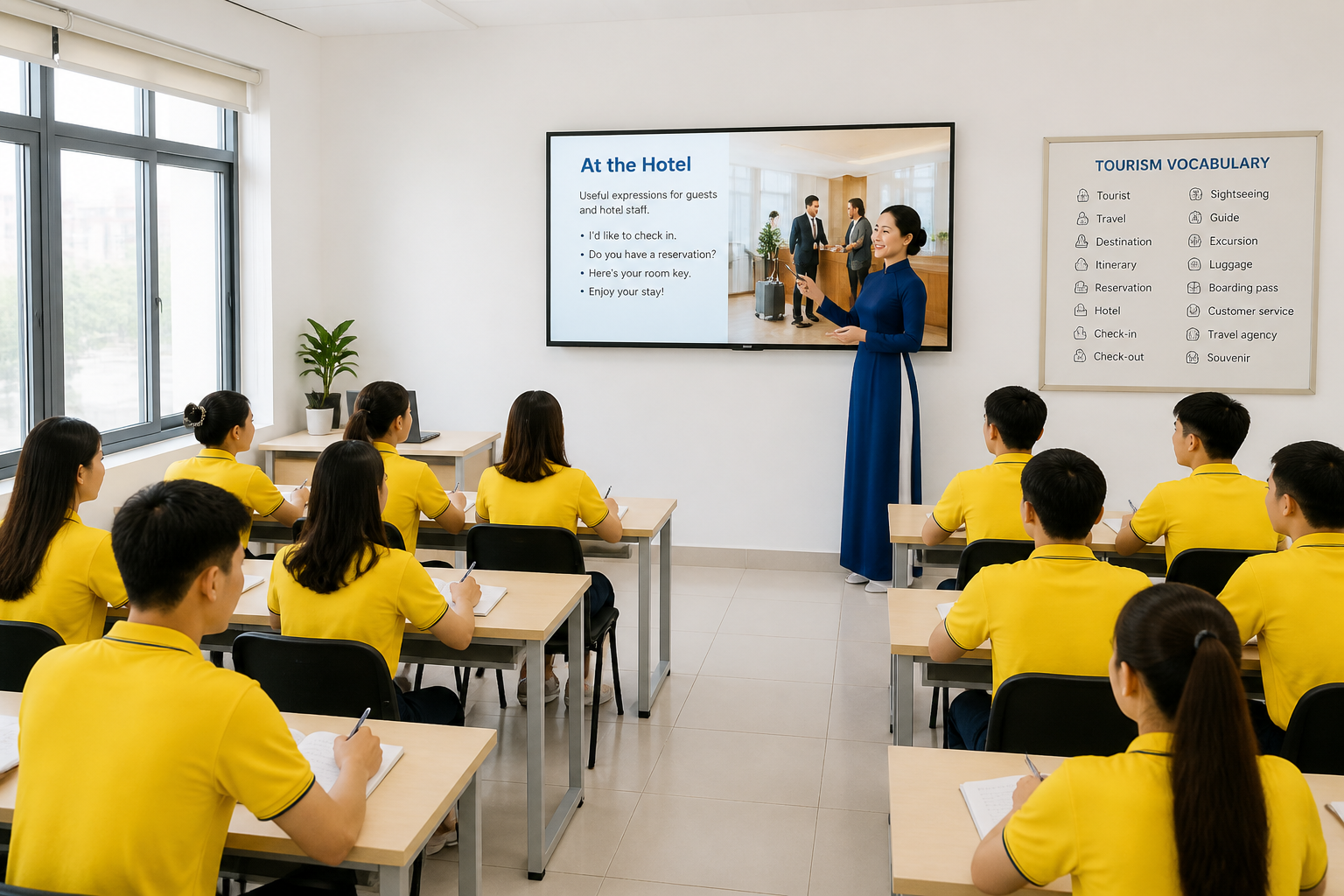 Học Tiếng Anh ứng dụng thực tế