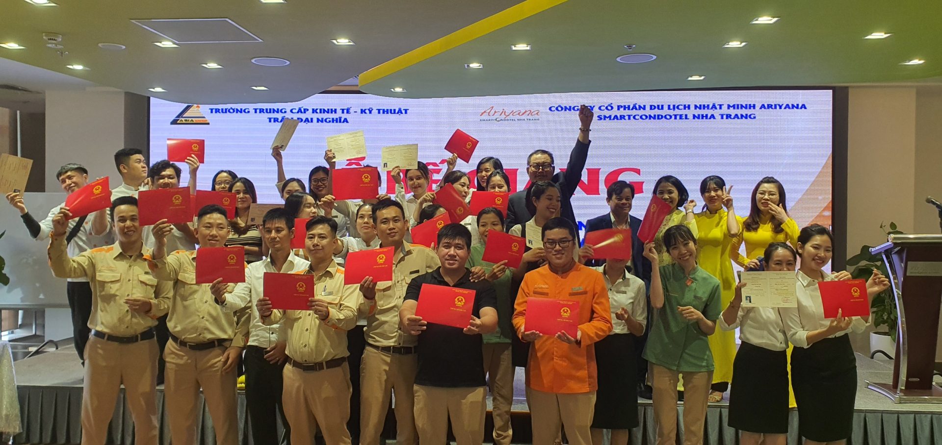 Lớp học Quản lý nhà hàng khách sạn