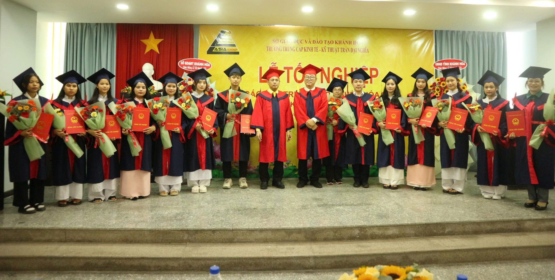 Trường Trung cấp Kinh tế – Kỹ thuật Trần Đại Nghĩa khai giảng năm học mới 2024-2025